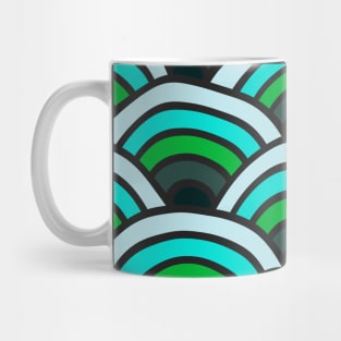 Seigaiha Waves Mug